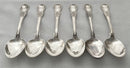 Georgian, George IV, Six Irish Silver King's Pattern Tablespoons. Dublin 1828 Thomas Farnett. 22.4 troy ounces.