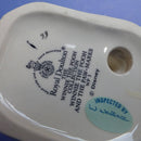 Royal Doulton Winnie the Pooh Figurine - Pooh and The Paw-Marks (Boxed)