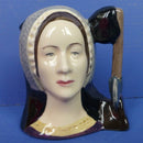 Royal Doulton Miniature Character Jug - Anne Boleyn D6651