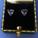 9ct Gold Tanzanite Earrings