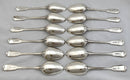 Barons of Feversham, Duncombe Park, Helmsley: Twelve George III Silver Tablespoons. 32.8 troy ounces.