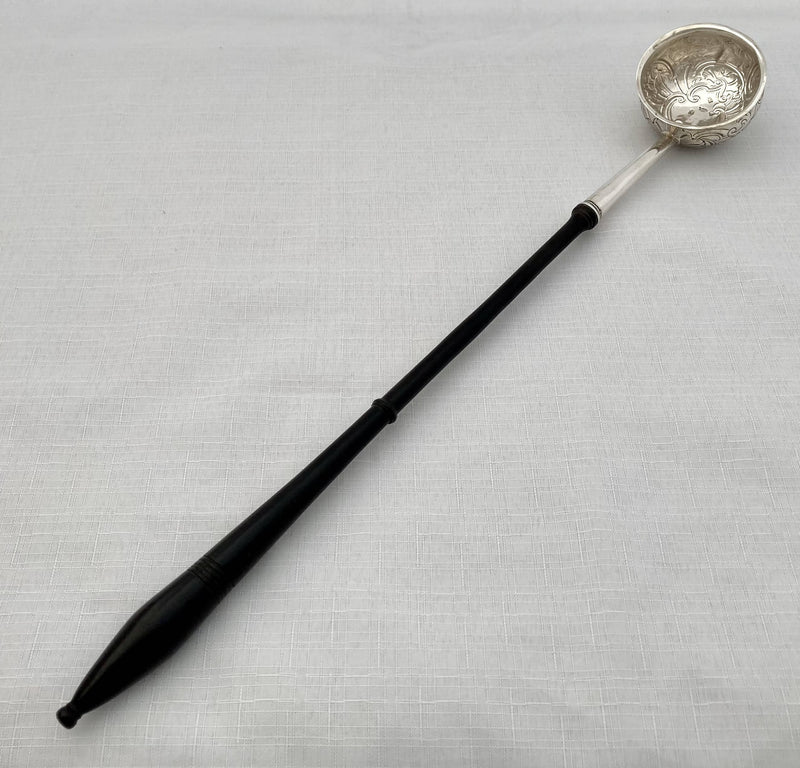 Georgian, George II, Silver Toddy Ladle. London 1745 Dennis Wilks.