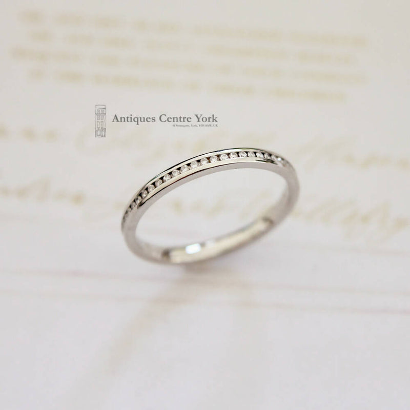 Platinum Diamond Full Eternity Ring