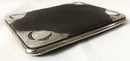 Edwardian gentleman's silver mounted leather card case. London 1903 Henry Marshall.