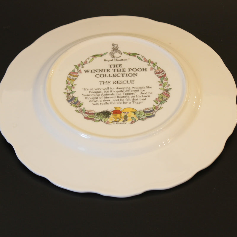 Royal Doulton Winnie the Pooh "The Rescue" Plate