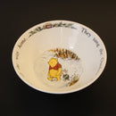 Royal Doulton Winnie the Pooh bowl "they sang the outdoor song for snowy weather all the way home"
