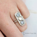 Art Deco Platinum & Diamond Ring