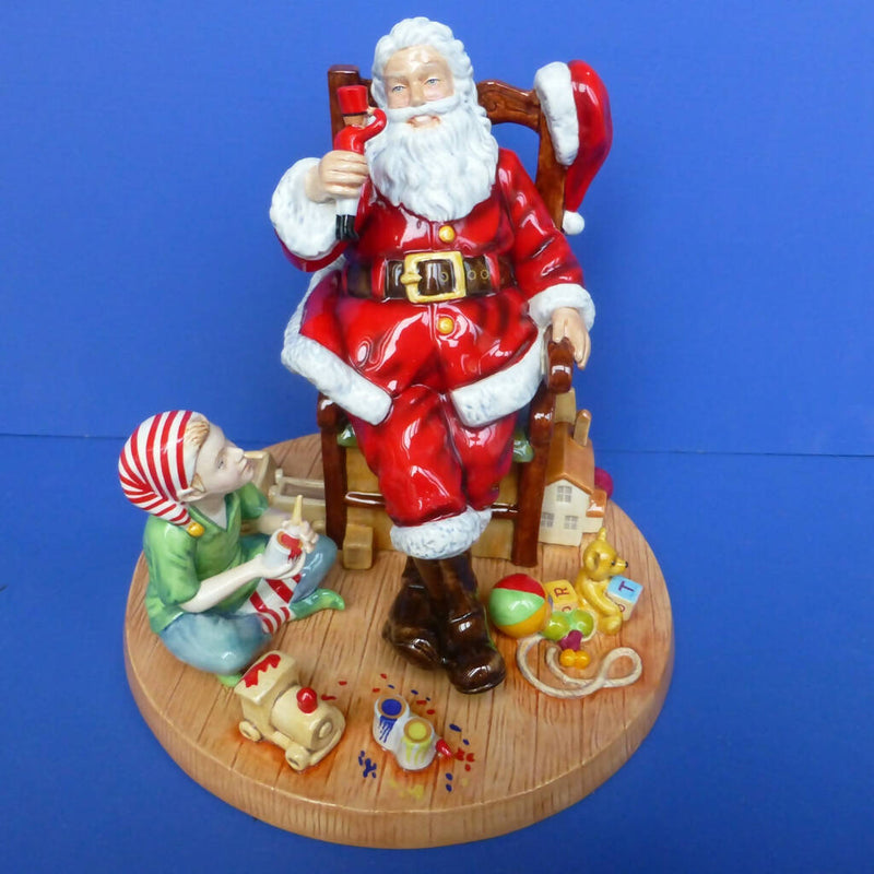 Royal Doulton Father Christmas Figurine of The Year 2011 - The Joy of Christmas HN5436