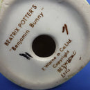 Beswick Beatrix Potter Figurine Mr Benjamin Bunny (First Version, Maroon Jacket, Pipe Out) BP3A