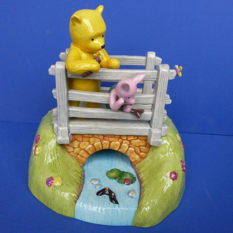 Royal Doulton Limited Edition Winnie The Pooh Figurine - Pooh Sticks WP84