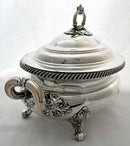 Georgian, George IV, Crested Old Sheffield Plate Soup Tureen. T & J Creswick, Sheffield, circa 1820.