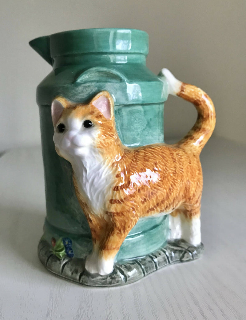 Border Fine Arts Cat Milk Churn Jug. James Herriot’s Country Collection.