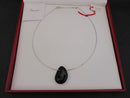 Baccarat Black crystal psydelic necklace