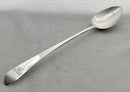 Georgian, George III, Scottish Silver Basting Spoon. Edinburgh 1818. 2.7 troy ounces.