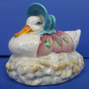 Beswick Beatrix Potter Figurine jemima Puddleduck Made A Feather Nest (Signature Backstamp) BP4