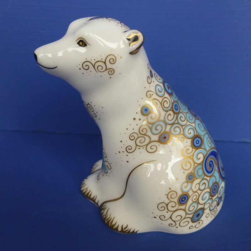 Royal Crown Derby Paperweight - Polar Bear Cub