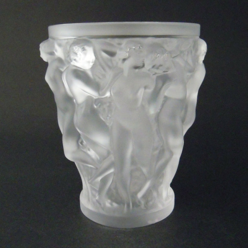 New Lalique: Small "Bacchantes" vase