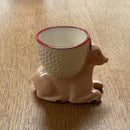 1950’s fawn egg cup