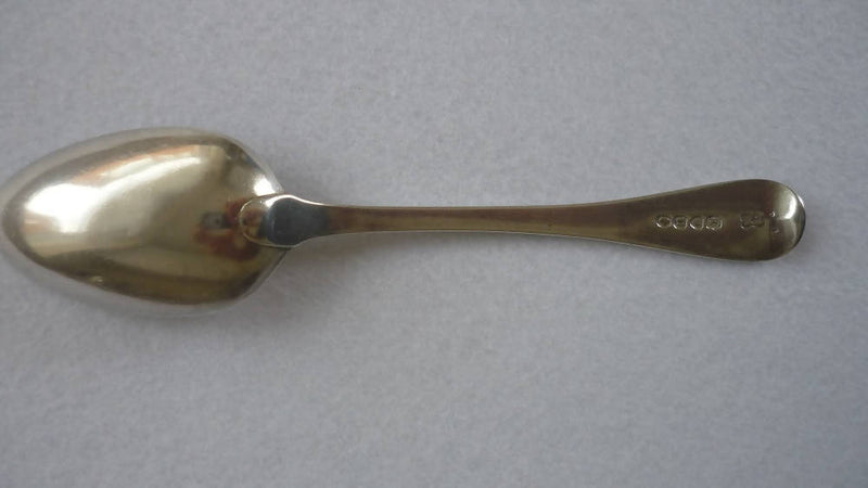 An Antique Sterling Silver Desert Spoon Hallmarked London 1835. (175mm 39g)