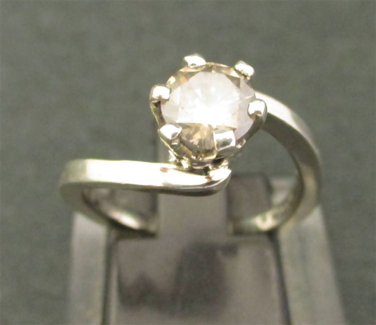 Jake: Diamond engagement/wedding ring combo
