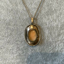 1960’s shell cameo pendant