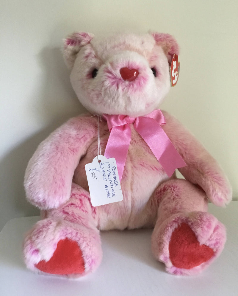 Beanie Bear “Romance” 1st Valentine. 12”