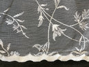 Copy of Victorian Style fleur cream finest cotton lace Panel- 60