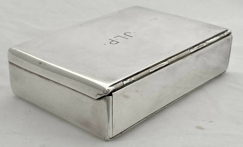 Silver Plated Sandwich Box. Swaine & Adeney Ltd of London, circa 1910 - 1943.