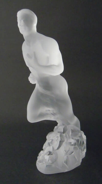 New Lalique: "Athlete" sculpture