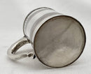 Georgian, George III, Silver Mug. London 1811 Rebecca Emes & Edward Barnard I. 5.9 troy ounces.