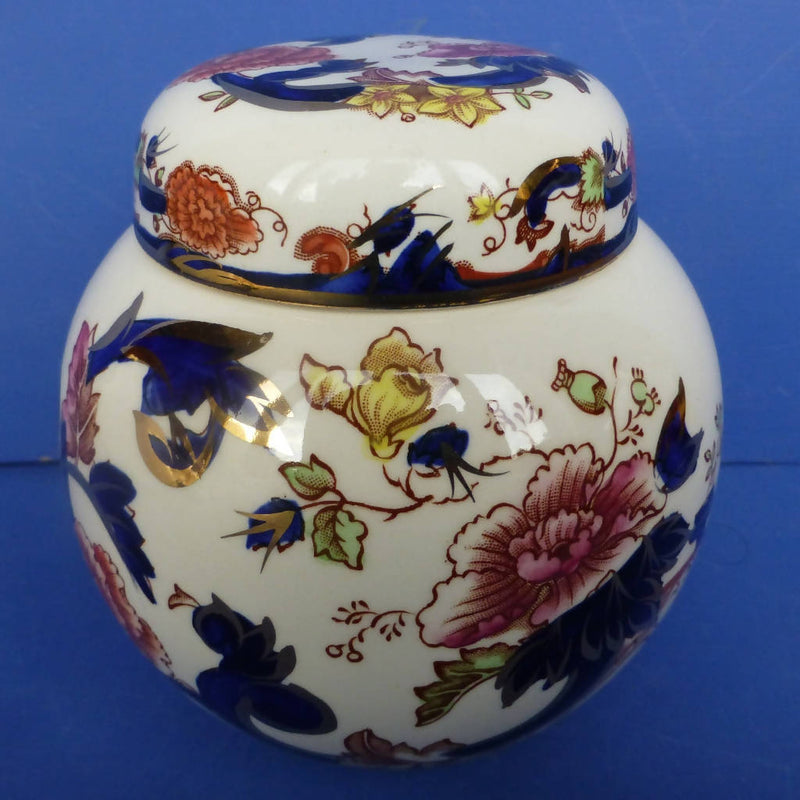 Masons Ironstone Blue Mandalay Ginger Jar