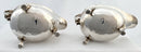 Georgian, George III, Pair of Silver Sauce Boats. London 1762 Benjamin Bickerton. 10 troy ounces