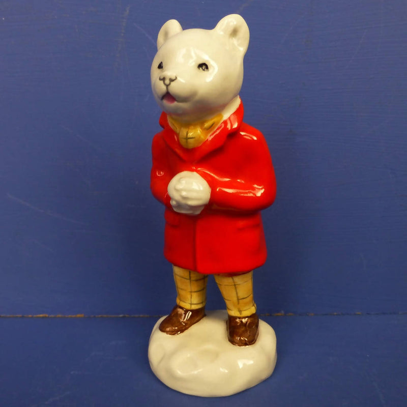 Beswick Rupert Bear Figurine - Snowballing Model Number 2779