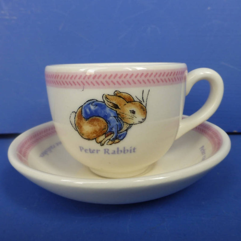 Wedgwood Beatrix Potter Peter Rabbit Miniature Teacup and Saucer