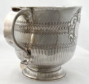 William III Silver Porringer, Inscription for Lt. Col. Marriott MVO DSO. London 1701 William Denney. 19.6 troy ounces.