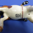 Beswick Girl On Pony Model No 1499 (Skewbald)