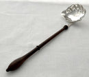 Georgian, George III, Silver Toddy Ladle. London 1787.
