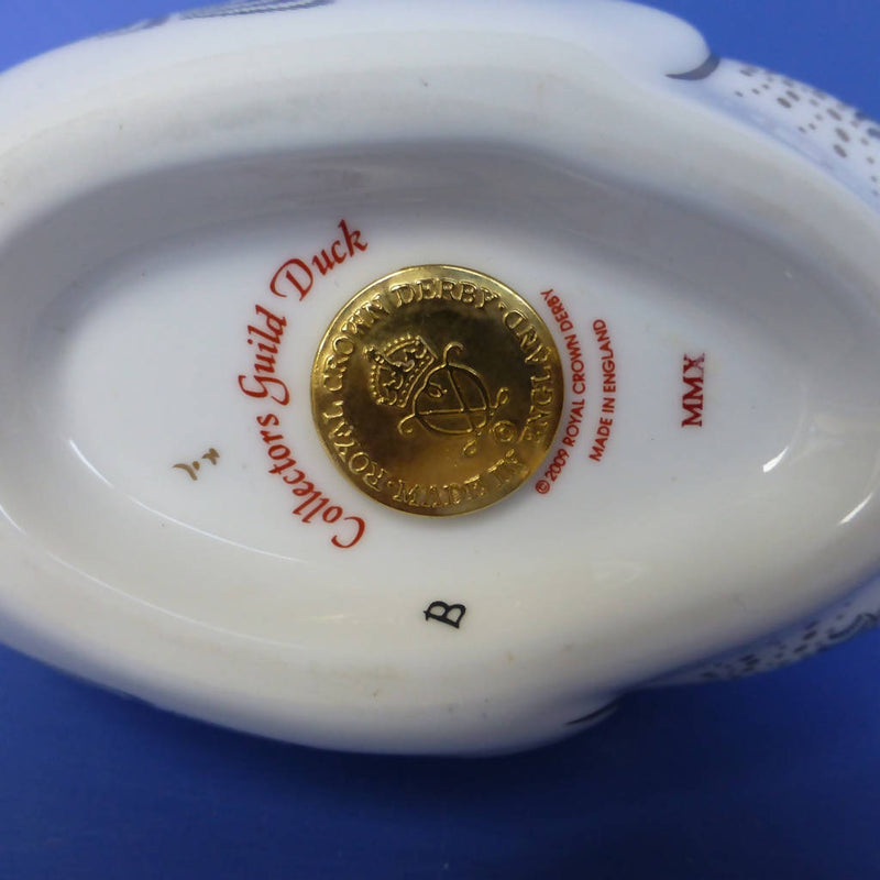 Royal Crown Derby Collector's Guild Duck