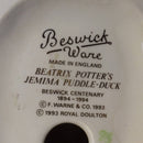 Beswick Beatrix Potter Figurine - Jemima Puddleduck (Centenary Edition)