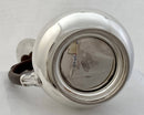 Elizabeth II Silver Hot Water Jug. Sheffield 1952 Walker & Hall. 20.3 troy ounces.