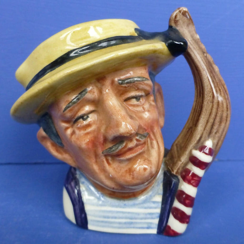 Royal Doulton Miniature Character Jug - Gondolier D6595