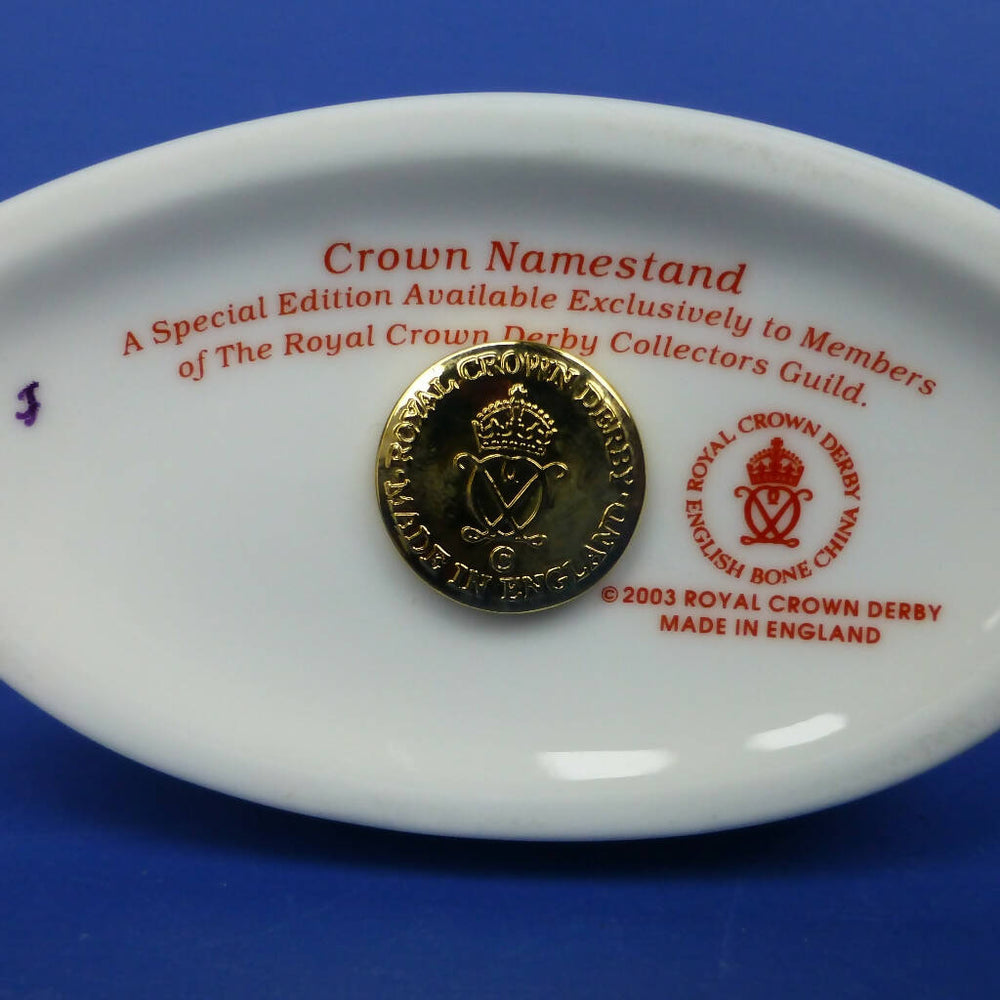 Royal Crown Derby Special Edition Paperweight - Crown Namestand (Boxed