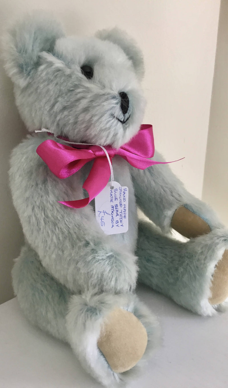 Bygone Bear by Kate Atkinson. Handmade. Fully jointed. 12”