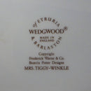 Wedgwood Beatrix Potter Mrs Tiggywinkle Plate