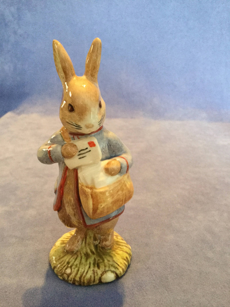 Beswick - Peter Rabbit with postbag figurine Beswick Beatrix Potter Figurine Beswick rare