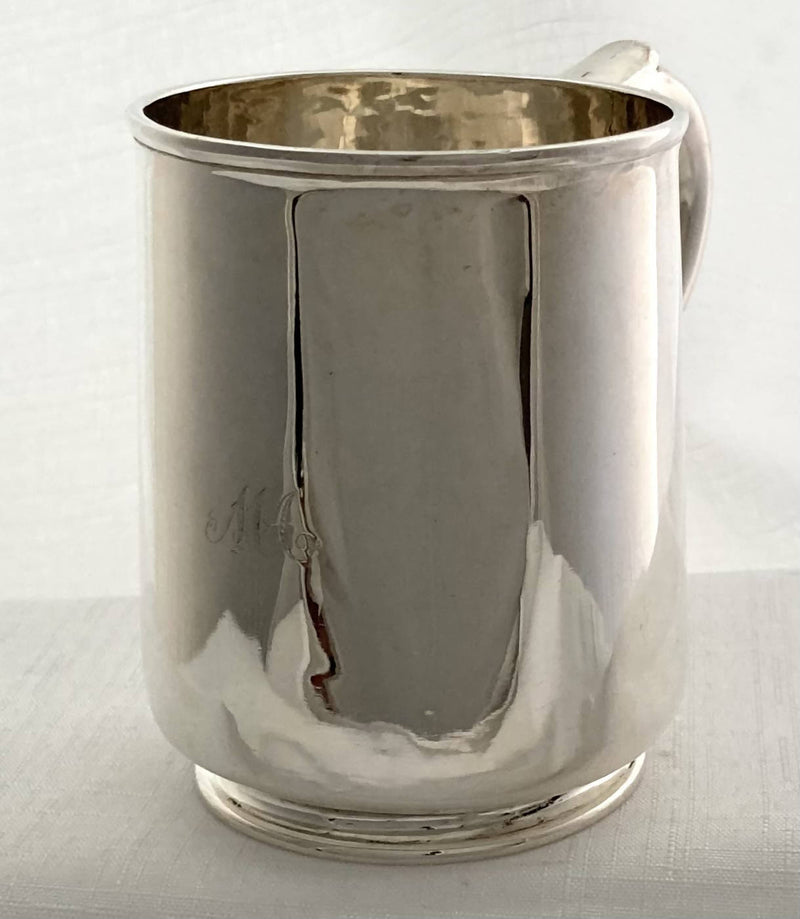 Georgian, George I, Britannia Silver Mug. London 1718. 7 troy ounces.