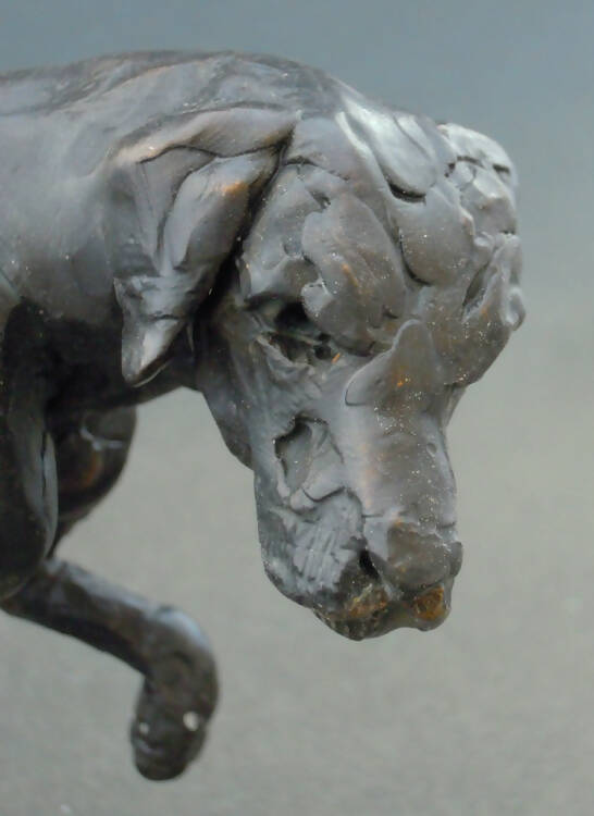Edward Waites Sculpture, Bronze Pointer