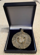 A Late Roman / Byzantine Decorated Lead Mirror.