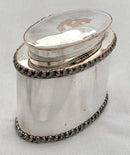 19th Century Sheffield Plated Tea Caddy.