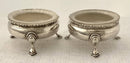 Georgian, George III, Pair of Silver Salts. London 1764. 3 troy ounces.